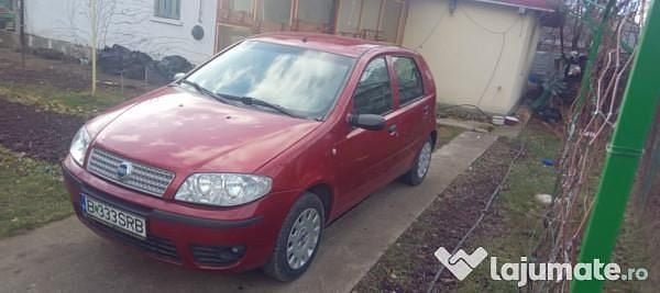 Roșu Utilizat 2007 Fiat Punto Hatchback | 1.000 EUR - Imagine 1/4