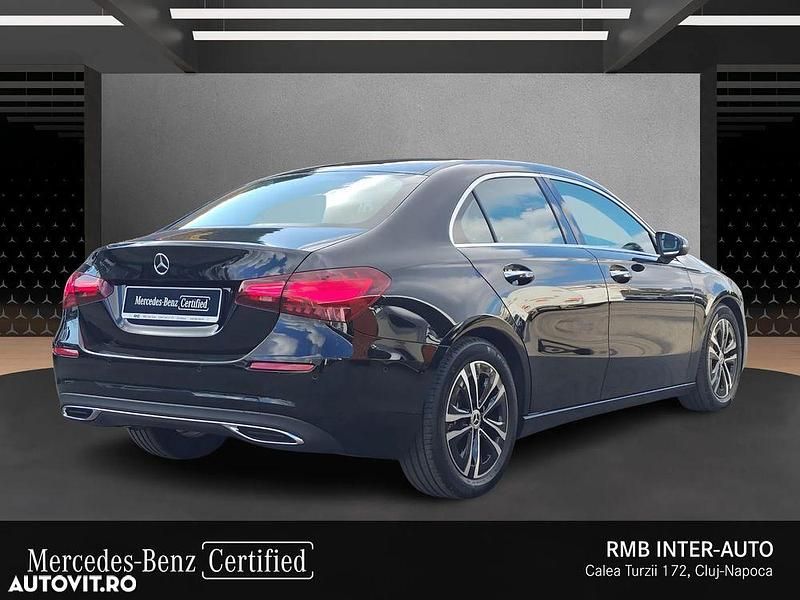 Second-hand Mercedes A220 Advanced 190 CP (139 kW) 2024 Negru Berlinǎ
