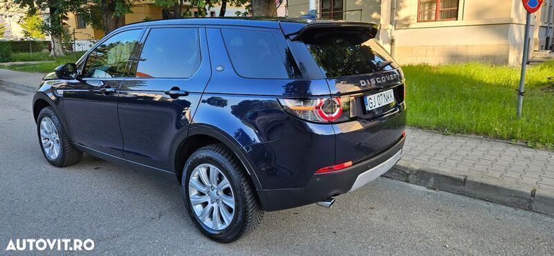 Second-hand Land Rover Discovery Sport HSE 150 CP (110 kW) 2016 Albastru SUV