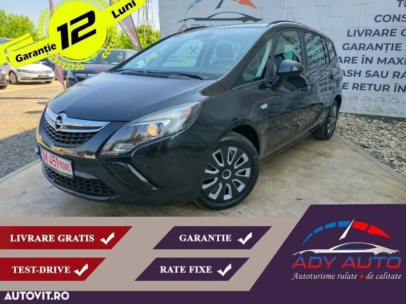 Negru Utilizat 2013 Opel Zafira Tourer drive Monovolum | 8.799 EUR - Imagine 1/4