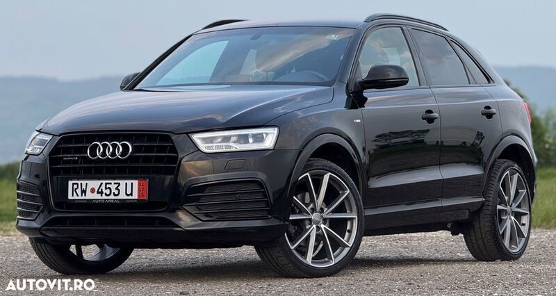 Negru Utilizat 2016 Audi Q3 Sport SUV | 17.390 EUR - Imagine 1/4