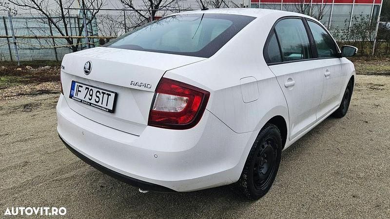 Second-hand Skoda Rapid 95 CP (69 kW) 2018 Culoarealb Berlinǎ