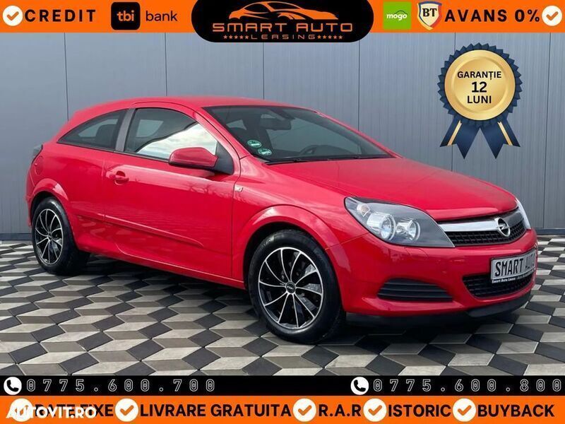 Rosu Utilizat 2009 Opel Astra GTC Catch Me Coupe | 2.999 EUR (Preț OK) - Imagine 1/4
