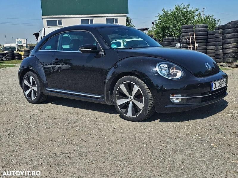 Negru Utilizat 2012 VW Beetle Sport Hatchback | 8.500 EUR - Imagine 1/4