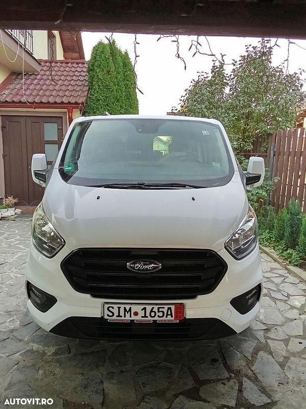 Culoarealb Utilizat 2019 Ford Transit Custom Monovolum | 15.500 EUR (Preț OK) - Imagine 1/4