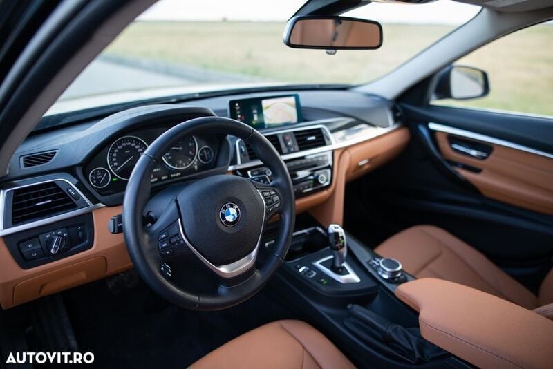 Negru Utilizat 2017 BMW 318 Luxury Line Break | 13.500 EUR (Preț bun) - Imagine 1/4