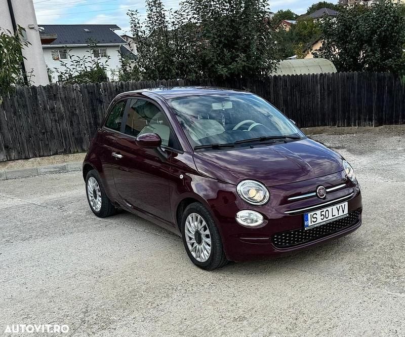 Culoarerosu Utilizat 2021 Fiat 500 Lounge Coupe | 11.600 EUR - Imagine 1/4