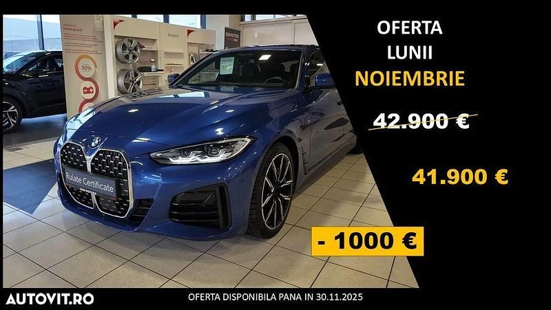 Albastru Utilizat 2023 BMW 420 Gran Coupé M Sport Coupe | 41.900 EUR (Preț OK) - Imagine 1/4