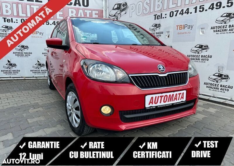 Second-hand Skoda Citigo Ambition 75 CP (55 kW) 2016 Roșu Hatchback