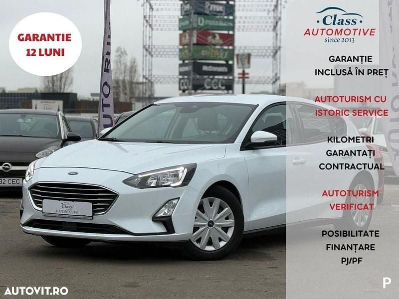 Culoarealb Utilizat 2021 Ford Focus Hatchback | 9.990 EUR (Preț bun) - Imagine 1/4