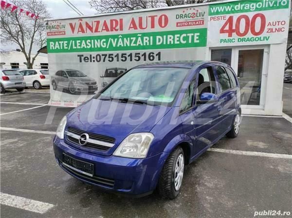 Second-hand Opel Meriva 101 CP (74 kW) 2005 Albastru Monovolum