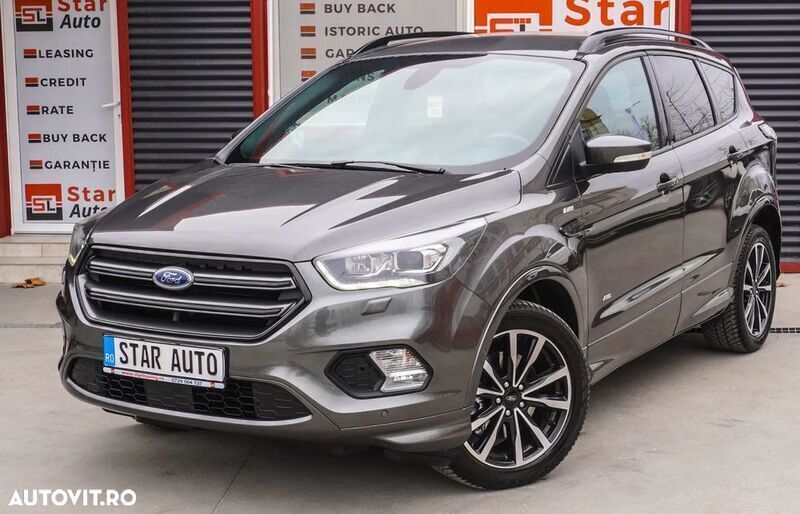 Gri Utilizat 2018 Ford Kuga ST-Line SUV | 17.990 EUR (Scump) - Imagine 1/4