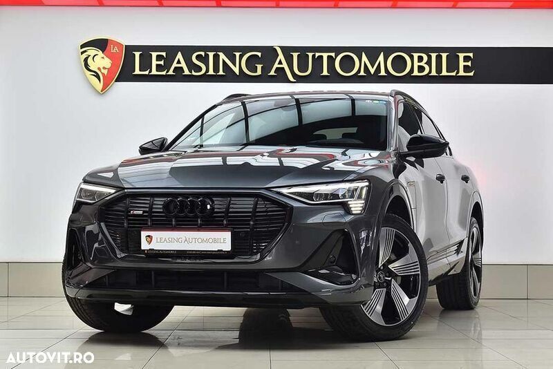 Gri Utilizat 2021 Audi e-tron Sportback S-Line SUV | 44.758 EUR - Imagine 1/4