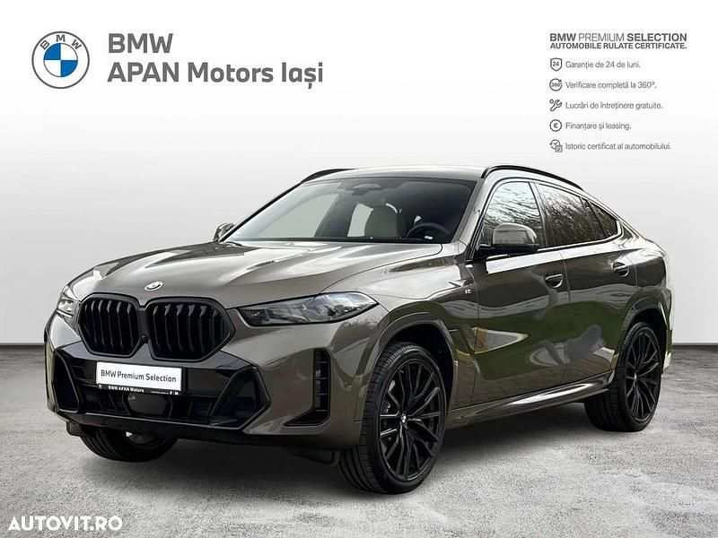 Manhattan metallic metalizat Utilizat 2024 BMW X6 M Sport SUV | 97.900 EUR - Imagine 1/4