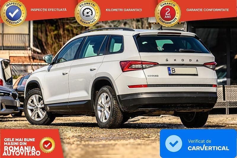 Second-hand Skoda Kodiaq Tour 150 CP (110 kW) 2021 Culoarealb SUV