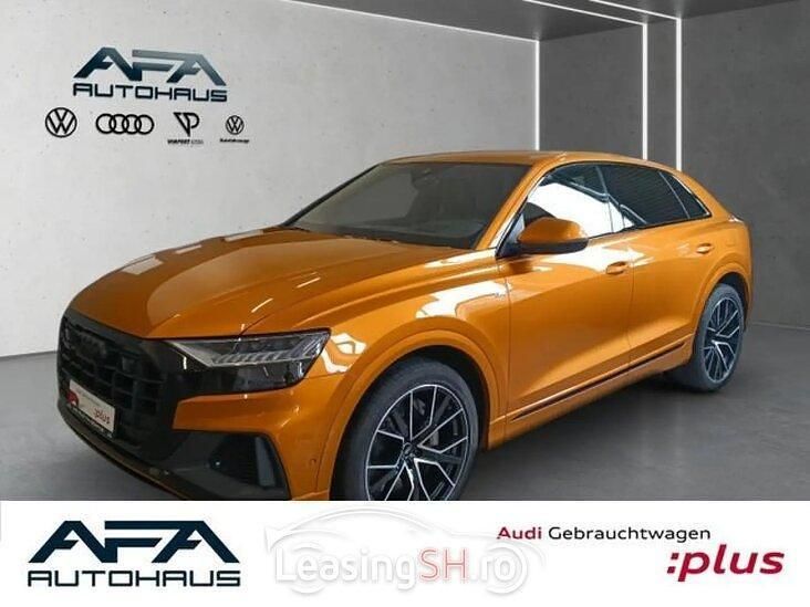 Portocaliu Utilizat 2021 Audi Q8 S-Line SUV | 67.285 EUR (Scump) - Imagine 1/4