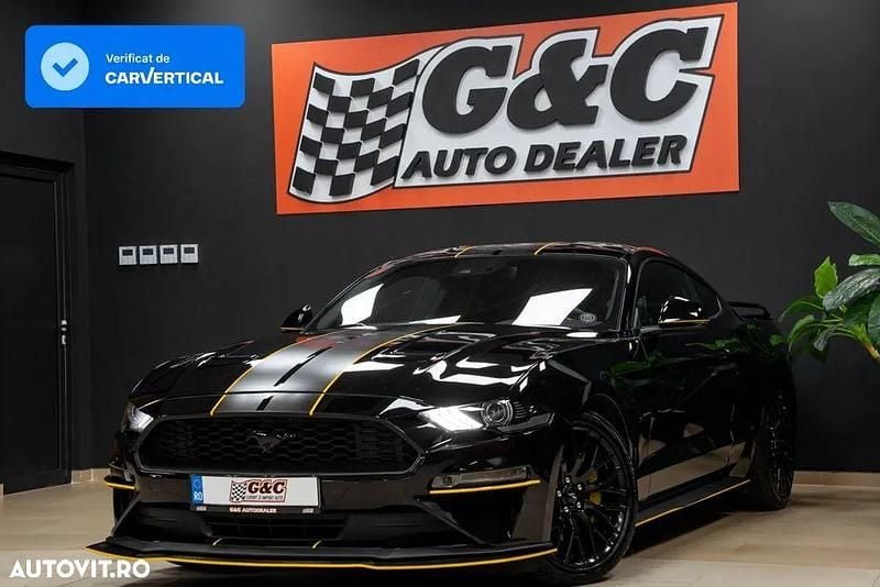 Culoarenegru Utilizat 2019 Ford Mustang Fastback Coupe | 33.900 EUR - Imagine 1/4