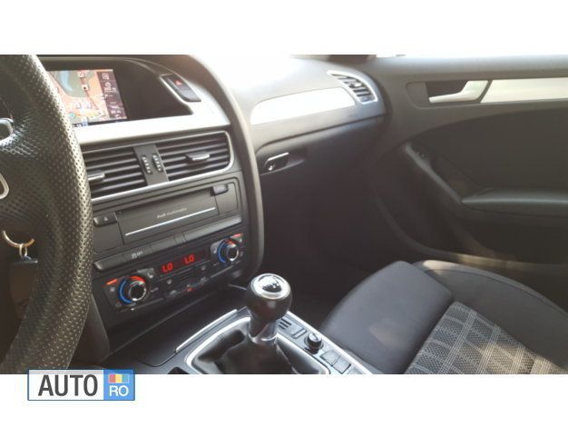 Second-hand Audi A4 S-Line 143 CP (105 kW) 2012 Negru Berlinǎ