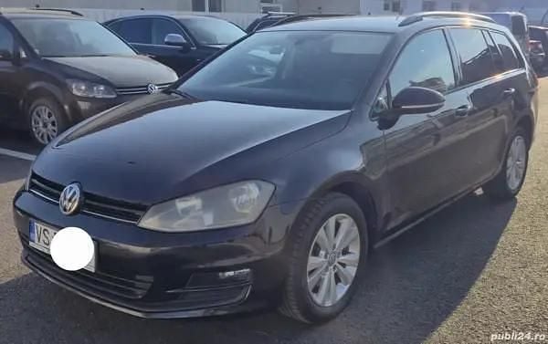 Negru Utilizat 2014 VW Golf VII Break | 6.450 EUR (Preț bun) - Imagine 1/4