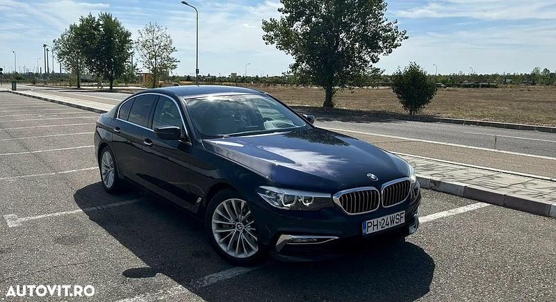 Culoarealbastru Utilizat 2017 BMW 525 Comfort Edition Berlinǎ | 19.198 EUR (Preț bun) - Imagine 1/4