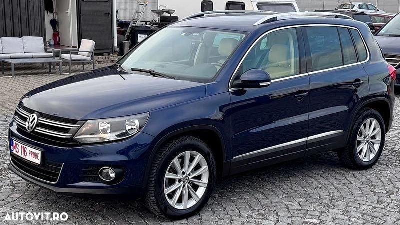 Second-hand VW Tiguan Sportline 140 CP (102 kW) 2015 Culoarealbastru SUV