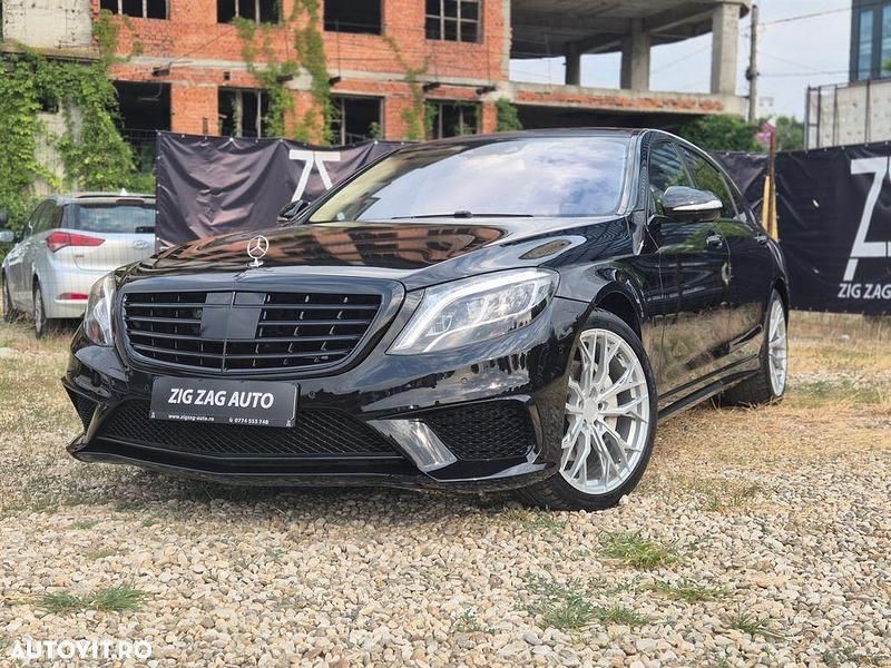 Negru Utilizat 2015 Mercedes S350 Berlinǎ | 36.492 EUR (Preț OK) - Imagine 1/4