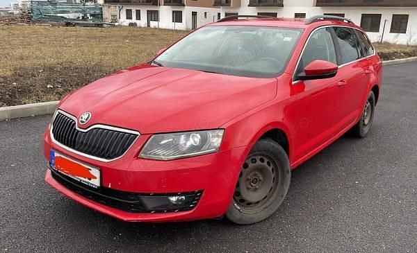 Rosu Utilizat 2014 Skoda Octavia Break | 6.850 EUR (Super Preț) - Imagine 1/4