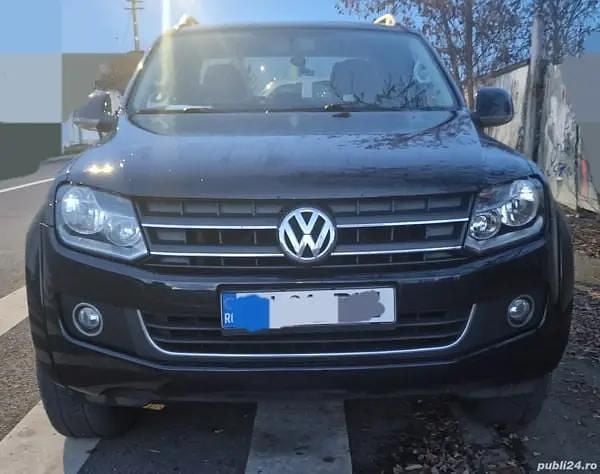 Negru Utilizat 2011 VW Amarok Pickup | 10.000 EUR (Preț bun) - Imagine 1/4
