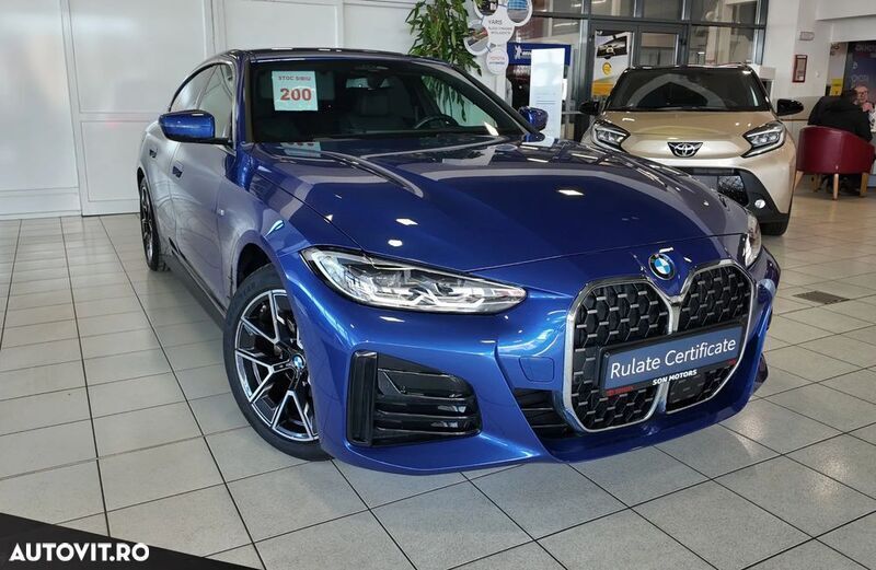 Albastru Utilizat 2023 BMW 420 Gran Coupé M Sport Coupe | 44.900 EUR (Scump) - Imagine 1/4