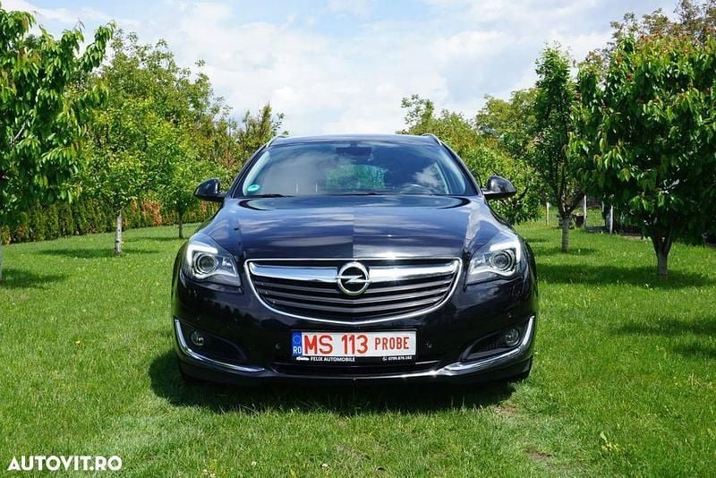 Negru Utilizat 2016 Opel Insignia Business Edition Break | 7.990 EUR (Scump) - Imagine 1/4