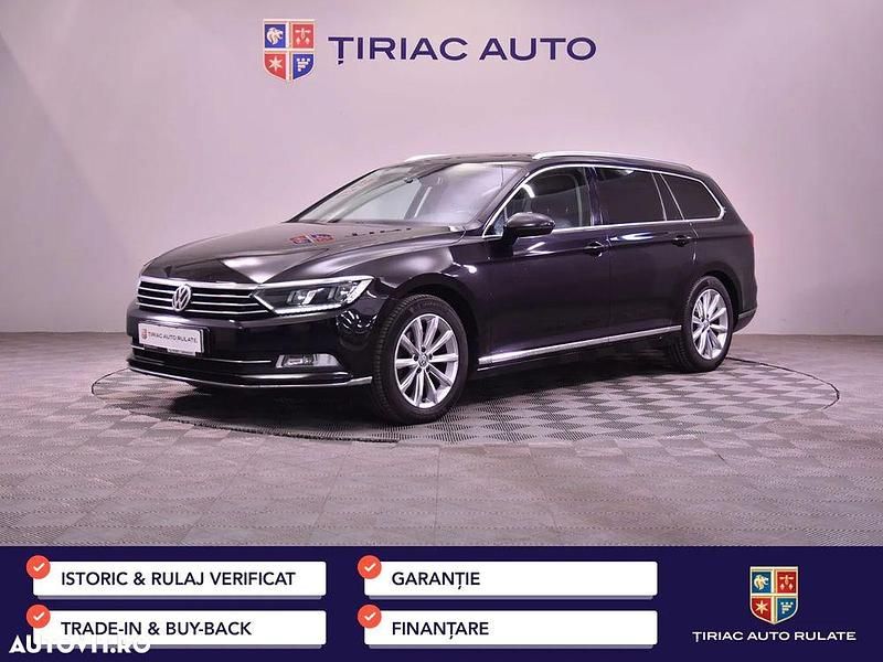 Culoarenegru Utilizat 2015 VW Passat Highline Break | 14.499 EUR (Preț OK) - Imagine 1/4