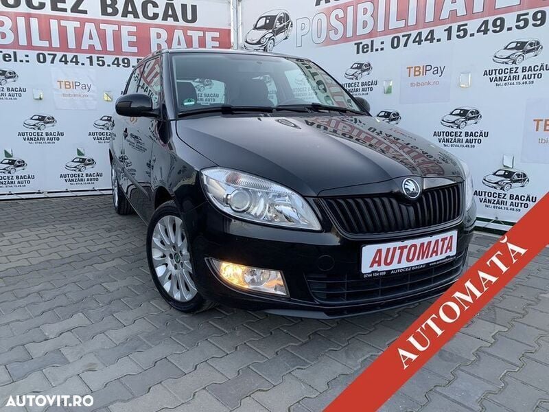 Negru Utilizat 2011 Skoda Fabia Classic Hatchback | 6.990 EUR - Imagine 1/4