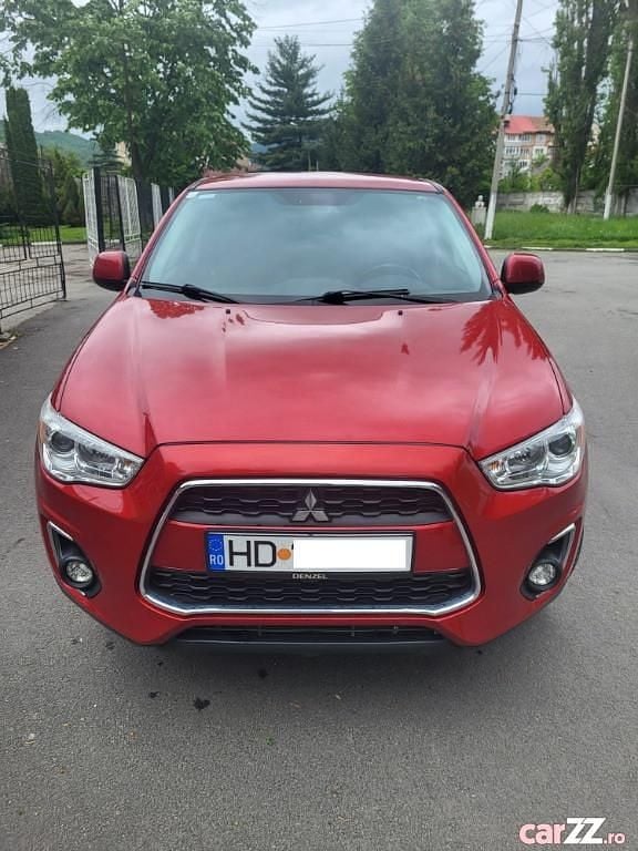 Roșu Utilizat 2015 Mitsubishi ASX SUV | 7.500 EUR (Preț bun) - Imagine 1/4