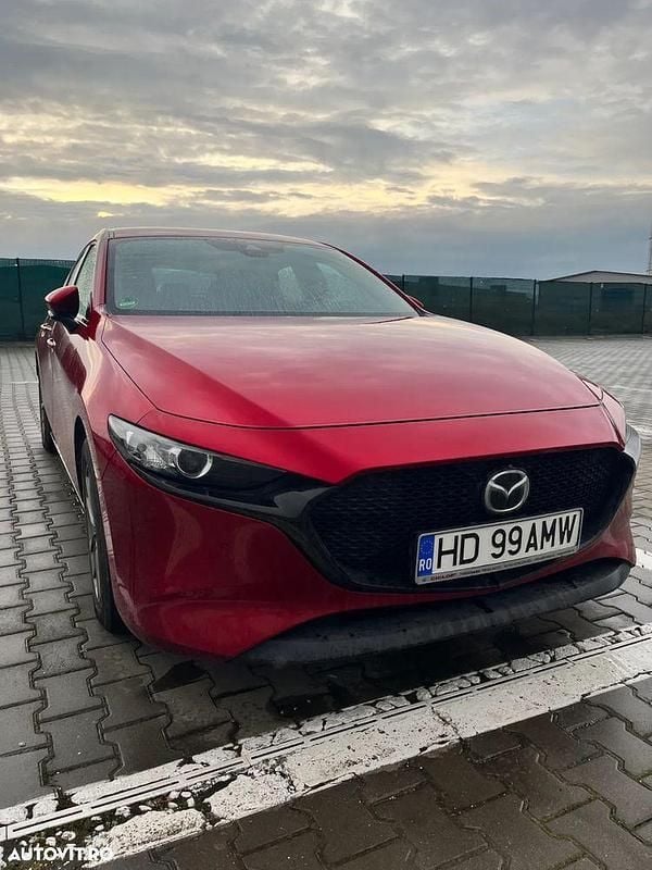 Rosu Utilizat 2019 Mazda 3 Hatchback | 16.250 EUR (Preț OK) - Imagine 1/4