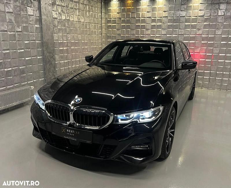 Negru Utilizat 2021 BMW 330e Shadowline Berlinǎ | 34.564 EUR - Imagine 1/4