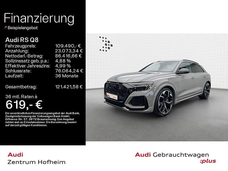 Second-hand Audi RS Q8 Sport 600 CP (441 kW) 2024 SUV