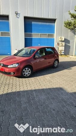 Rosu Utilizat 2009 VW Golf VI Hatchback | 5.000 EUR (Preț OK) - Imagine 1/4