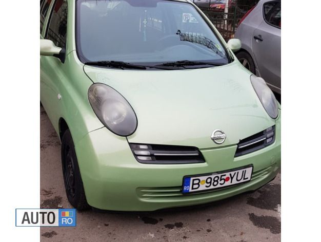 Verde Utilizat 2005 Nissan Micra Hatchback | 2.000 EUR - Imagine 1/4