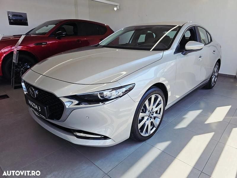 Bej Nouă 2025 Mazda 3 Center-Line Hatchback | 30.137 EUR (Scump) - Imagine 1/4