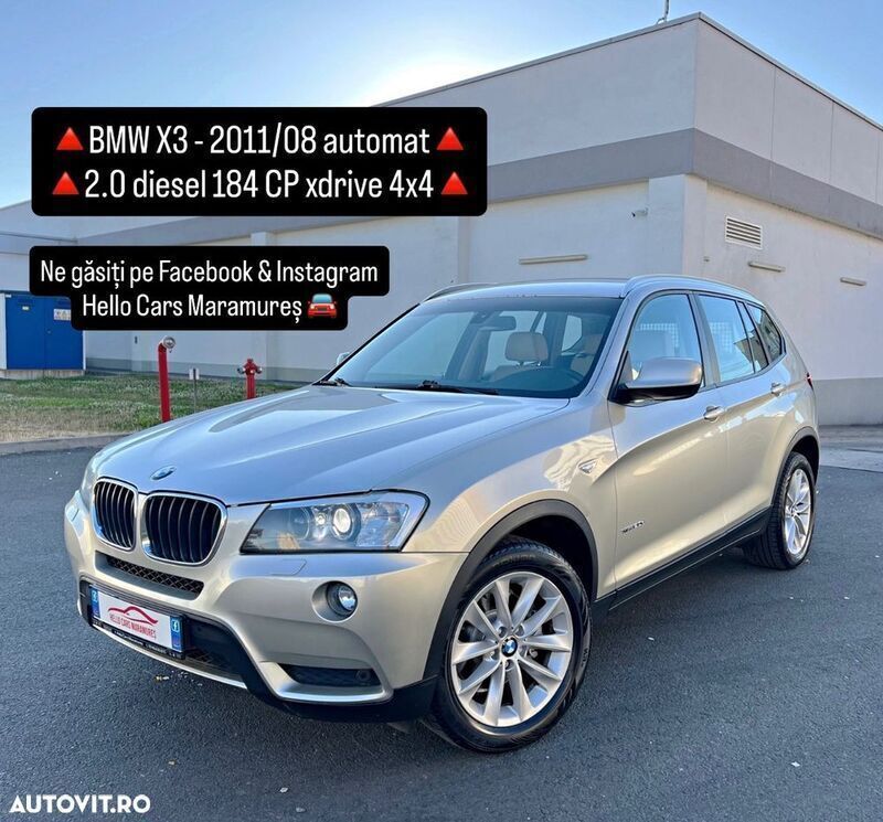 Galbeuriu Utilizat 2011 BMW X3 SUV | 10.990 EUR (Puțin scump) - Imagine 1/4