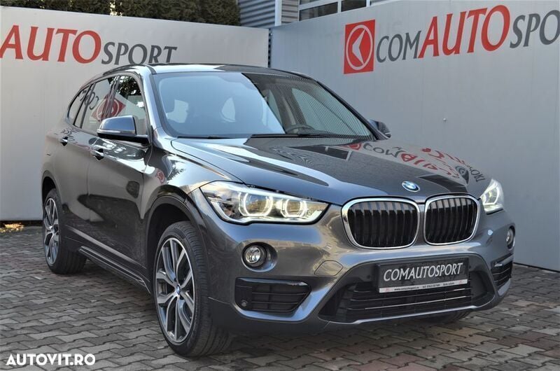 Gri Utilizat 2017 BMW X1 SUV | 24.805 EUR (Preț OK) - Imagine 1/4