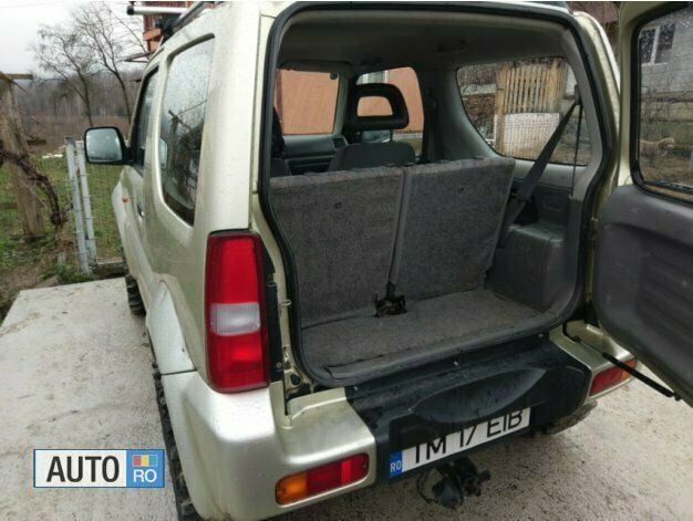 Second-hand Suzuki Jimny 80 CP (58 kW) 1998 Auriu SUV