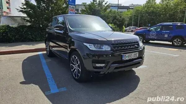 Negru Utilizat 2014 Land Rover Range Rover Sport SUV | 17.000 EUR - Imagine 1/4
