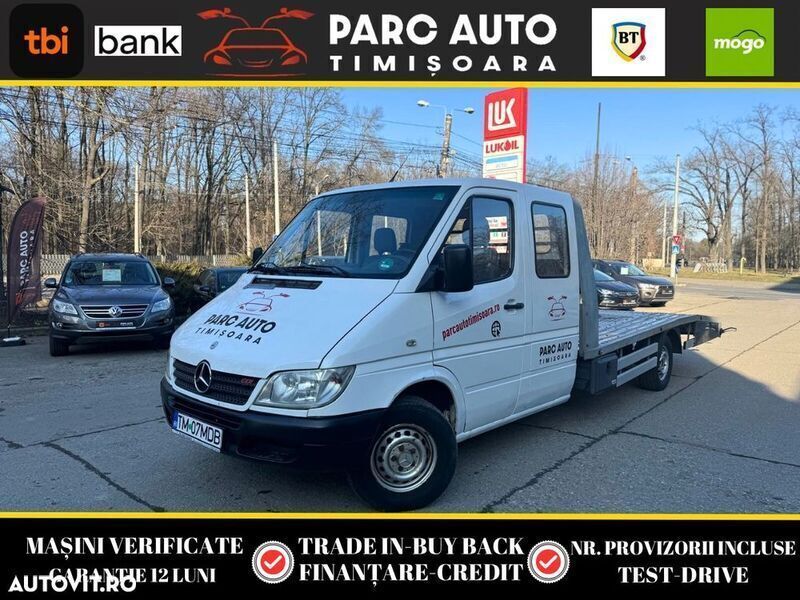 Alb Utilizat 2001 Mercedes Sprinter Van | 6.490 EUR (Scump) - Imagine 1/4