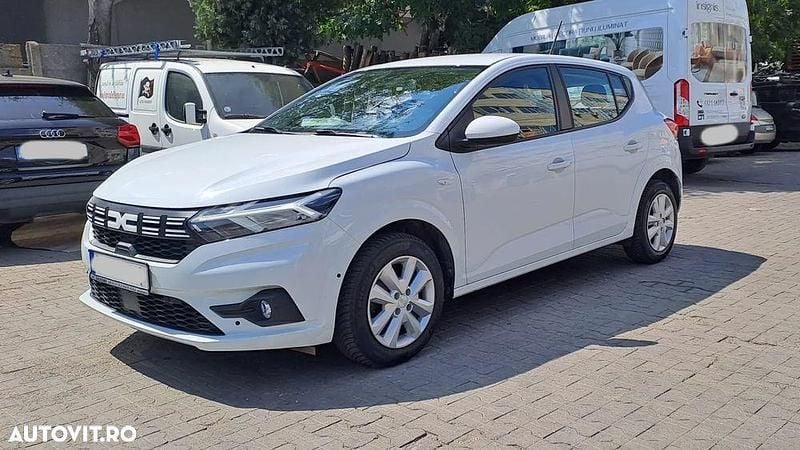 Culoarealb Utilizat 2023 Dacia Sandero Comfort Hatchback | 13.200 EUR (Preț OK) - Imagine 1/4