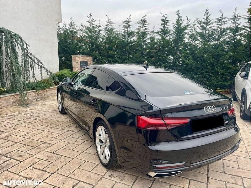 Second-hand Audi A5 S-Line 163 CP (119 kW) 2020 Culoarenegru Hatchback