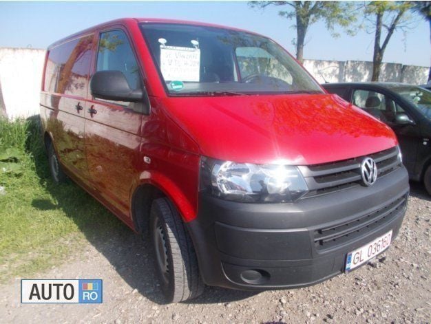 Rosu Utilizat 2014 VW T5 Van | 9.150 EUR (Preț OK) - Imagine 1/4