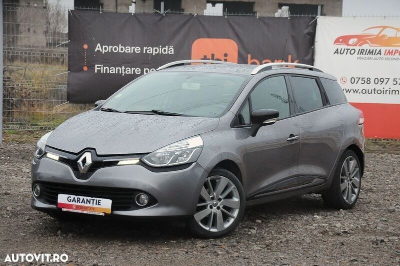 Gri Utilizat 2014 Renault Clio GrandTour Intens Break | 5.990 EUR (Preț OK) - Imagine 1/4