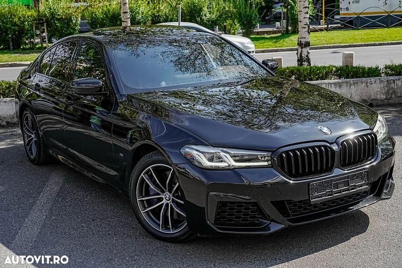 Culoarenegru Utilizat 2021 BMW 530 M Sport Berlinǎ | 30.976 EUR (Scump) - Imagine 1/3