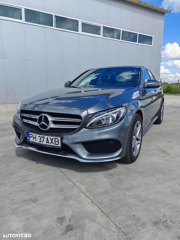 Gri Utilizat 2018 Mercedes C220 Berlinǎ | 20.500 EUR (Preț OK) - Imagine 1/4